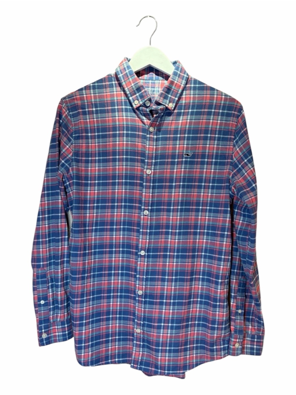 Vineyard Vines Boy’s XL Long Sleeve Plaid Button Down Plaid Preppy